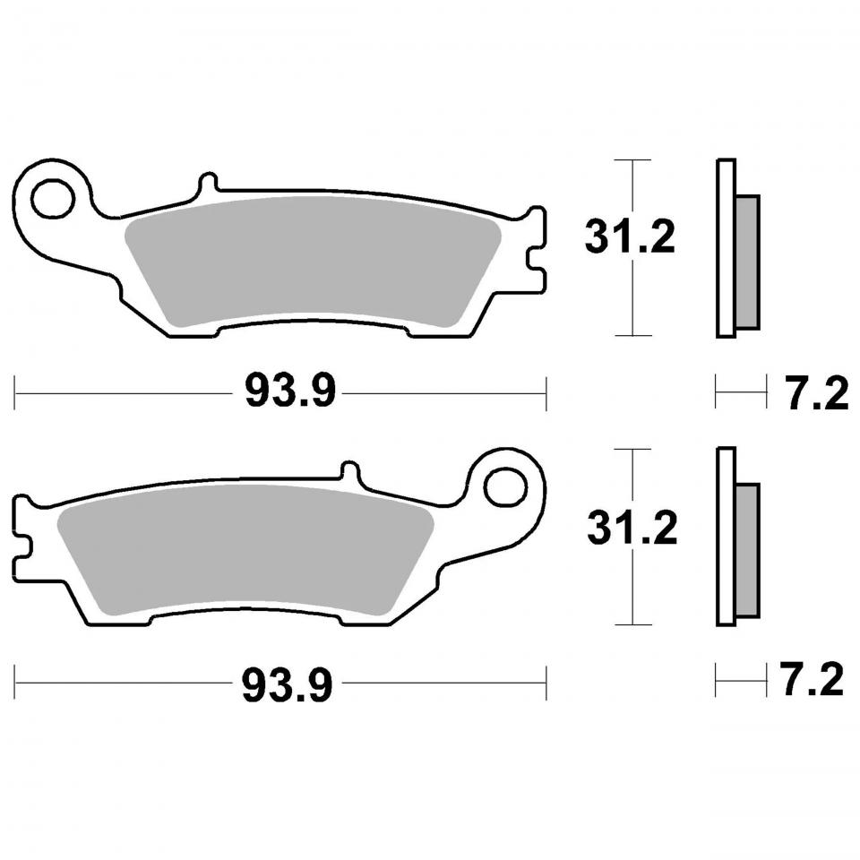 Plaquette de frein Brembo pour Auto Neuf