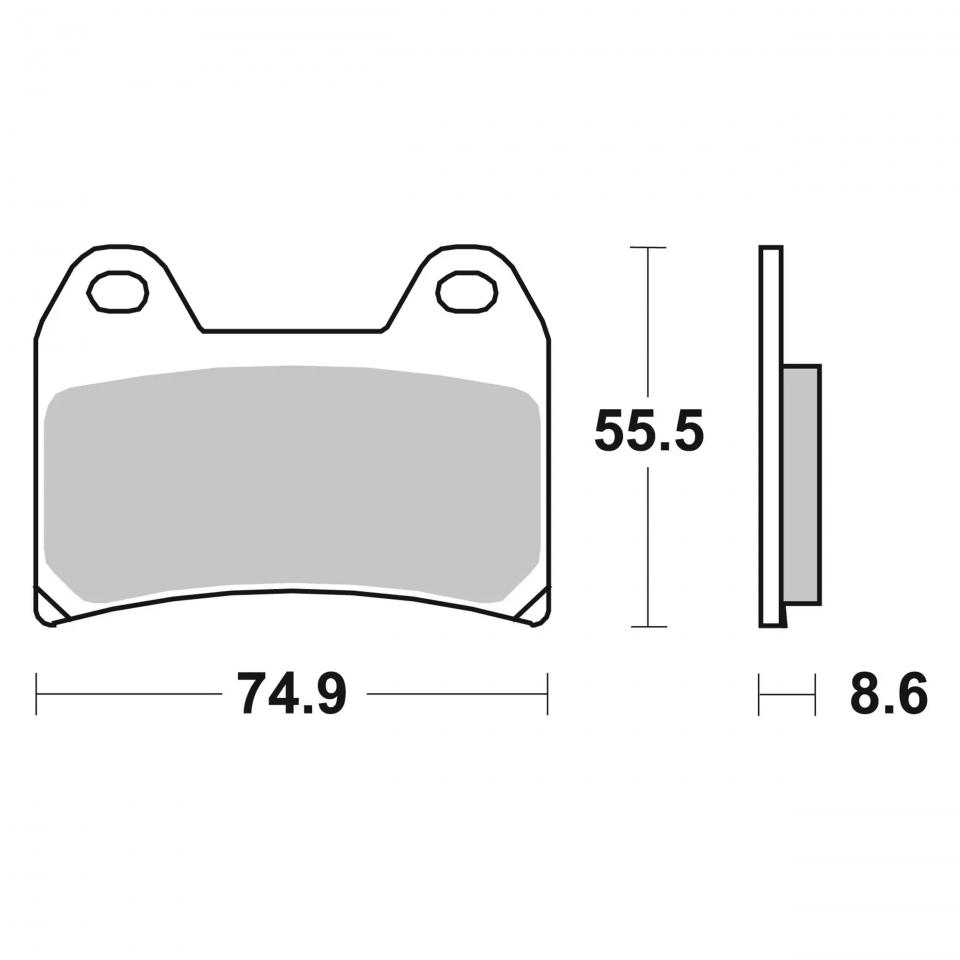 Plaquette de frein Brembo pour Auto Neuf