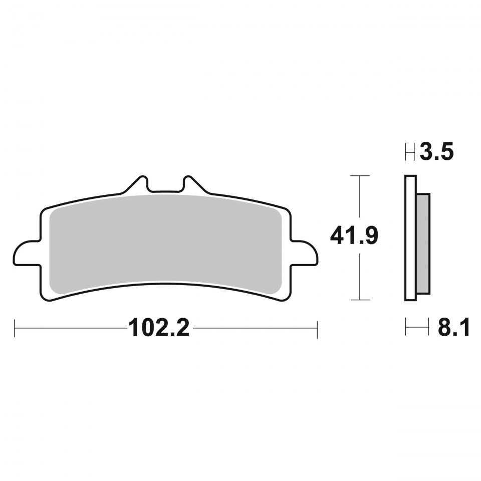 Plaquette de frein Brembo pour Auto Neuf