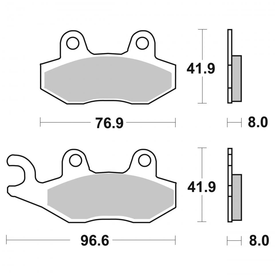 Plaquette de frein Brembo pour Auto Neuf