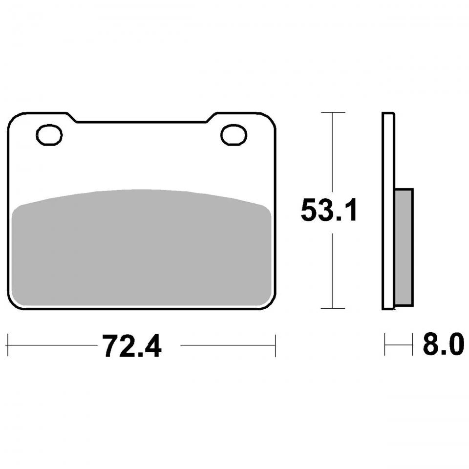 Plaquette de frein Brembo pour Auto Neuf