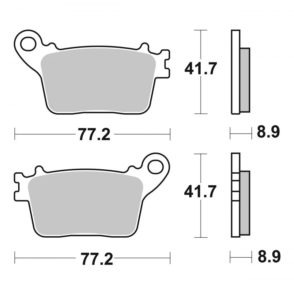 Plaquette de frein Brembo pour Auto Neuf