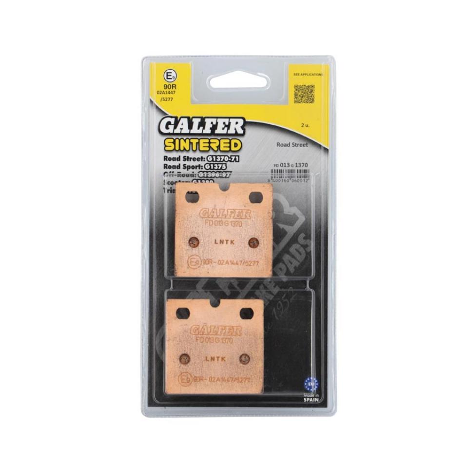 Plaquette de frein Galfer pour pour Moto Norton 850 INTERPOL 2 Après 1982 Neuf