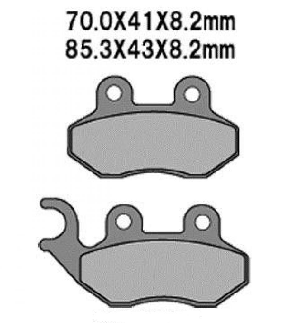 Plaquette de frein origine pour Scooter Generic 50 Vendetta 2T 2012 à 2013 AVG Neuf