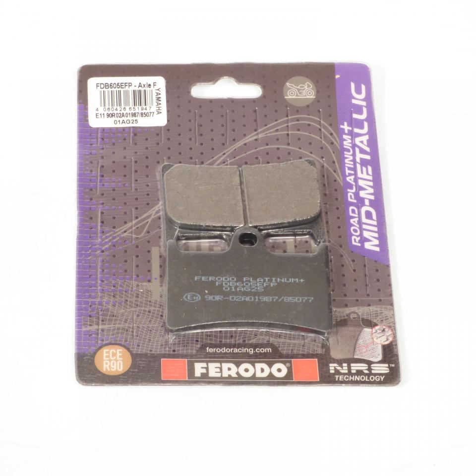 Plaquette de frein Ferodo pour moto Yamaha 125 TZR RR FDB605EFP Neuf