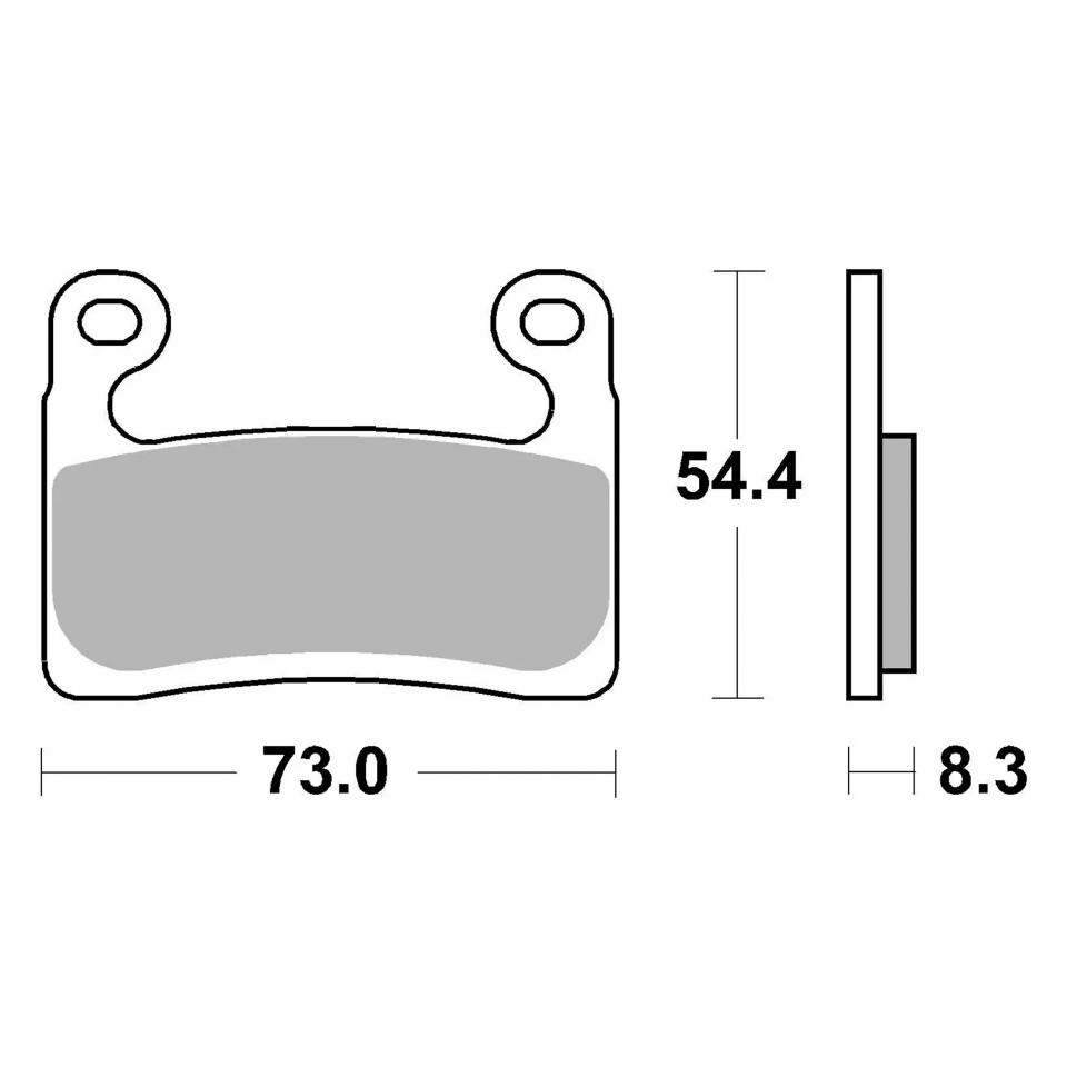 Plaquette de frein Brembo pour Auto Neuf