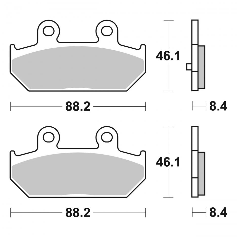 Plaquette de frein Brembo pour Auto Neuf