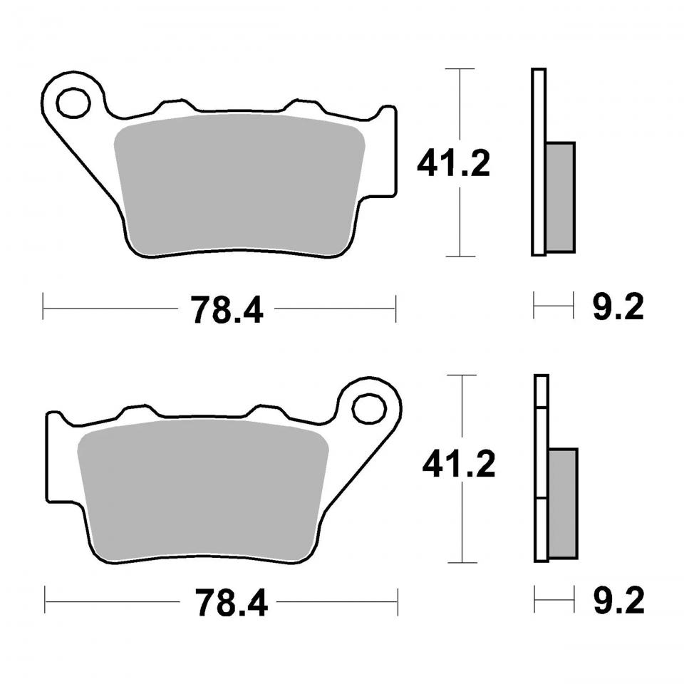 Plaquette de frein Brembo pour Auto Neuf