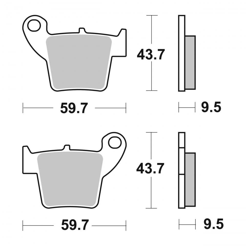 Plaquette de frein Brembo pour Auto Neuf