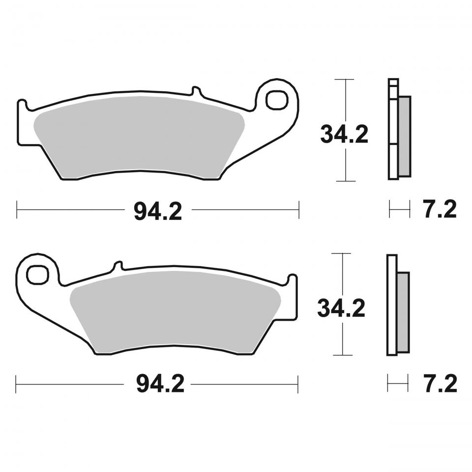 Plaquette de frein Brembo pour Auto Neuf