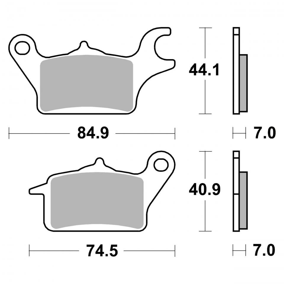Plaquette de frein Brembo pour Auto Neuf