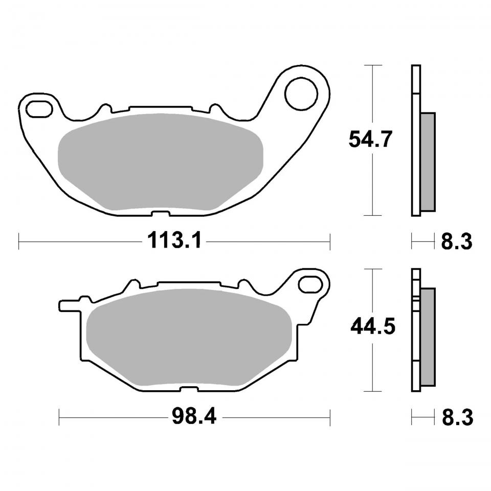 Plaquette de frein Brembo pour Auto Neuf