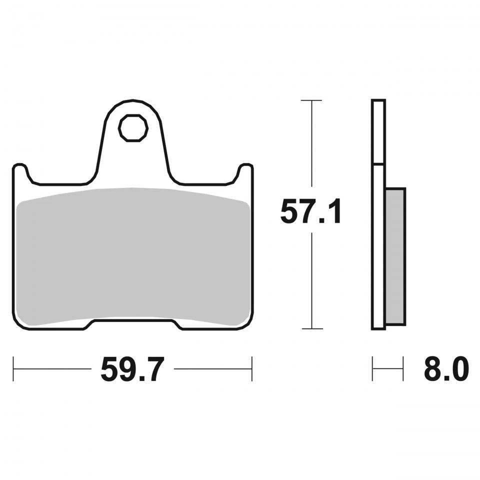 Plaquette de frein Brembo pour Auto Neuf