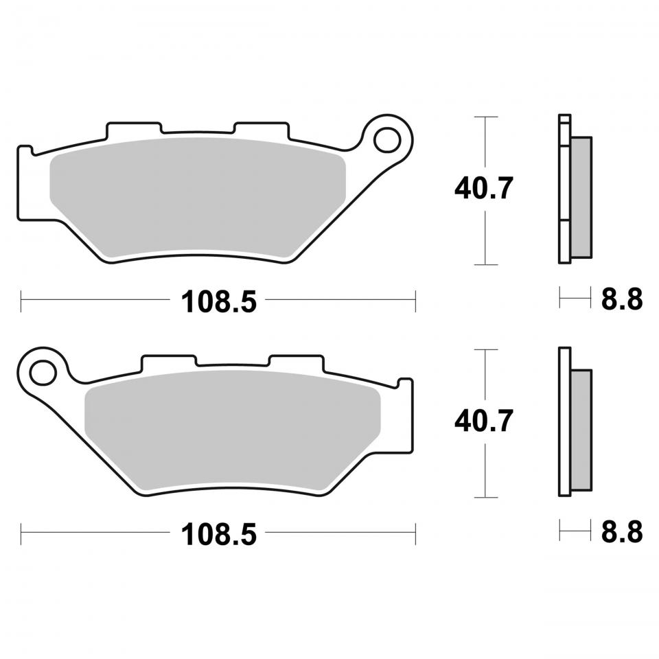 Plaquette de frein Brembo pour Auto Neuf