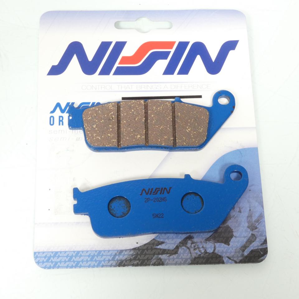 Plaquette de frein Nissin pour moto Honda 1100 St Pan European Abs 2P202NS Neuf