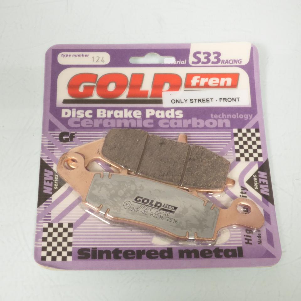 Plaquette de frein Gold Fren pour Moto CF moto 650 Tr 2013 à 2014 AVD Neuf