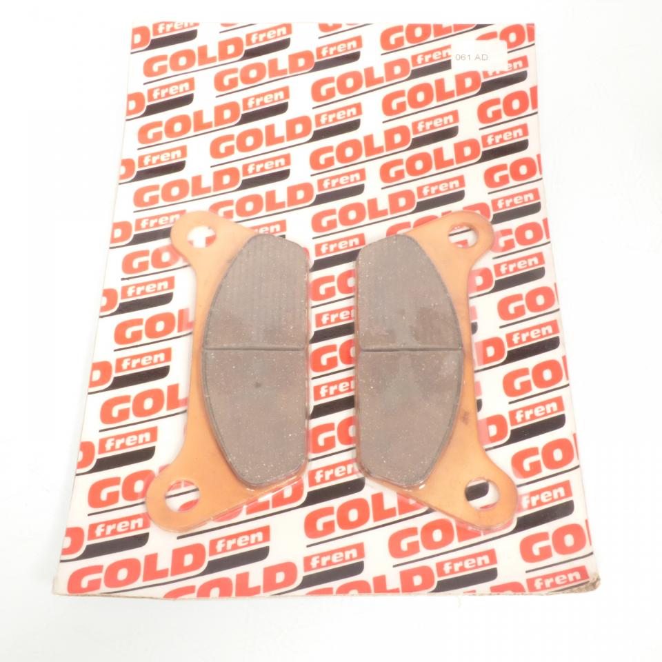 Plaquette de frein Gold Fren pour Moto Harley Davidson 1340 FLH 1981 à 1982 AR Neuf