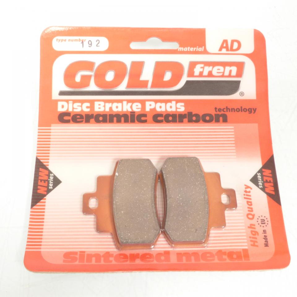 Plaquette de frein Gold Fren pour scooter Kymco 250 Grand dink 2001 à 2006 ARG Neuf