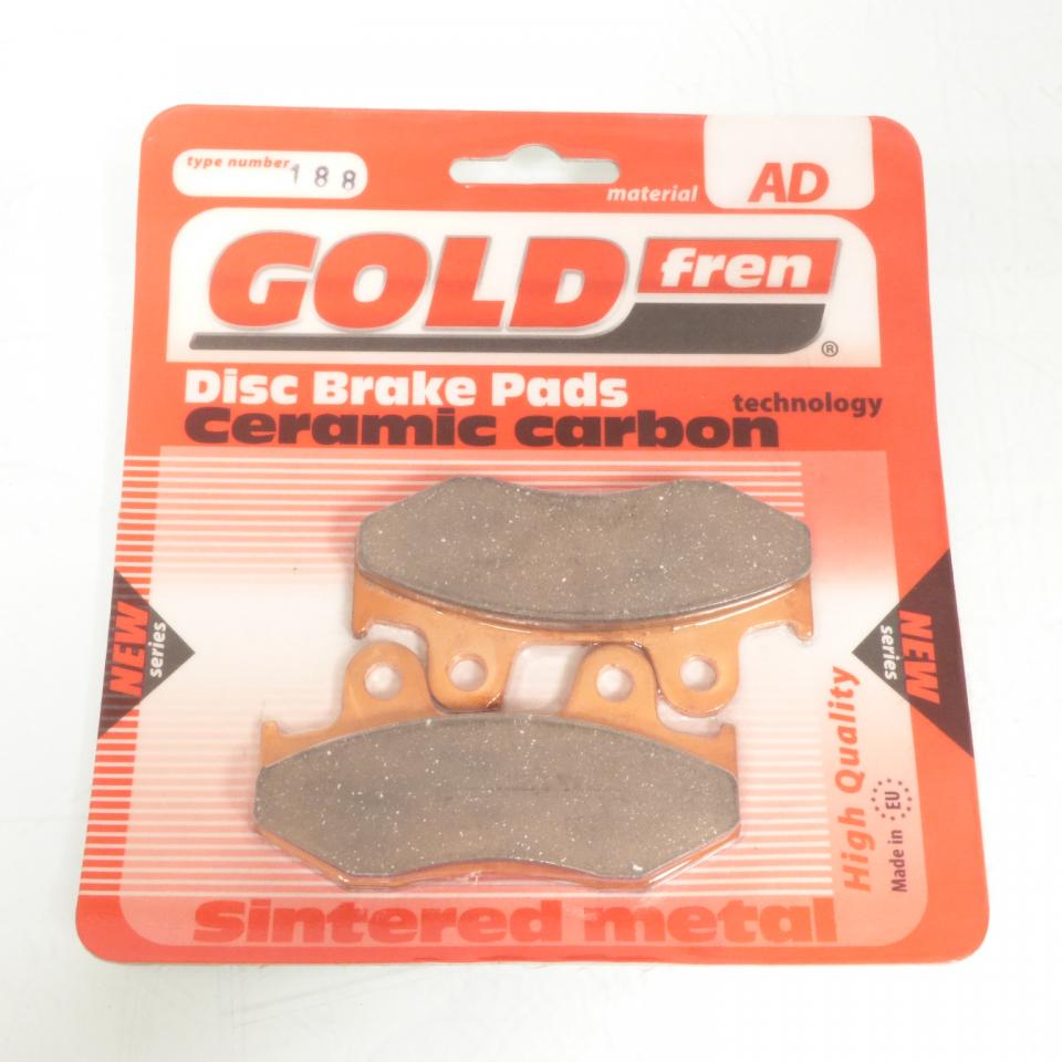 Plaquette de frein Gold Fren pour scooter Suzuki 250 An Burgman 1998 à 2006 AR Neuf