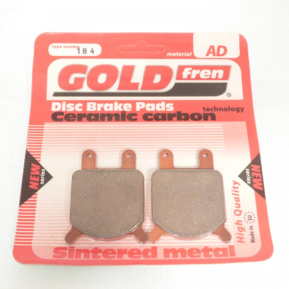 Plaquette de frein Gold Fren pour Moto Laverda 125 LZ Sport 1980 à 1982 AVG / Etrier Grimeca Neuf
