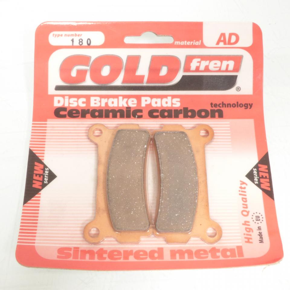 Plaquette de frein Gold Fren pour moto Beta 260 TR35 1989 à 1992 AR Neuf