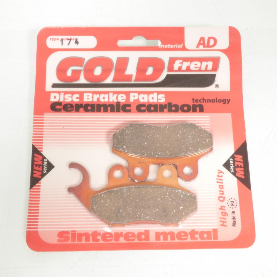 Plaquette de frein Gold Fren pour Scooter Daelim 50 Sj R A-Four 2005 à 2010 AV Neuf