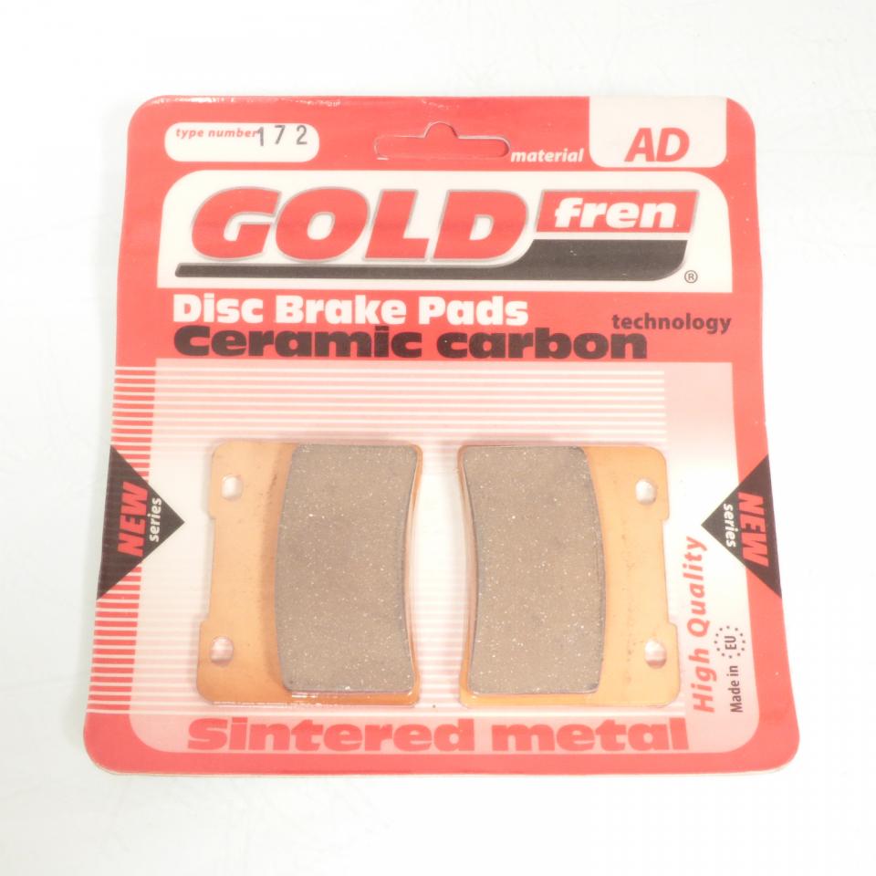 Plaquette de frein Gold Fren pour moto Suzuki 400 GSX 1985 à 1986 AVG/AVD / R2/RG GK71B/F Neuf