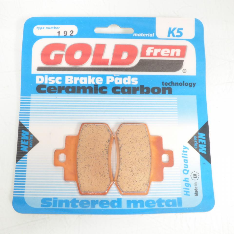 Plaquette de frein Gold Fren pour scooter Kymco 250 Grand dink 2001 à 2006 ARG Neuf