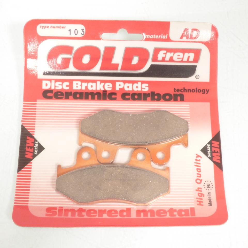 Plaquette de frein Gold Fren pour scooter Suzuki 250 An Burgman 1998 à 2006 AR Neuf