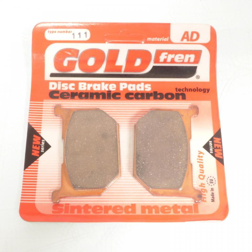 Plaquette de frein Gold Fren pour moto Suzuki 1100 Gsx S Katana 1990 à 1993 AVG / SL/SSL/SR Neuf