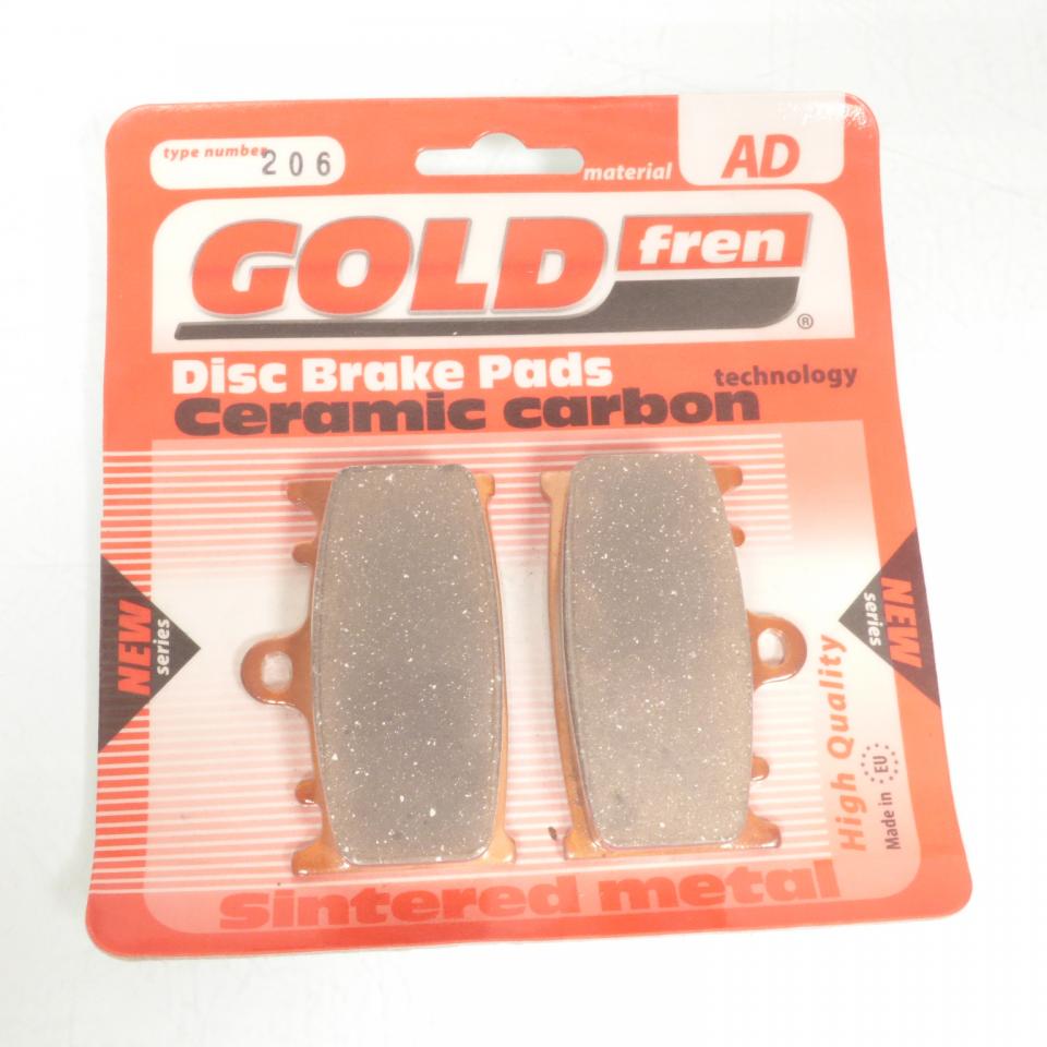 Plaquette de frein Gold Fren pour moto Suzuki 1500 C Intruder 2005 à 2006 AR Neuf