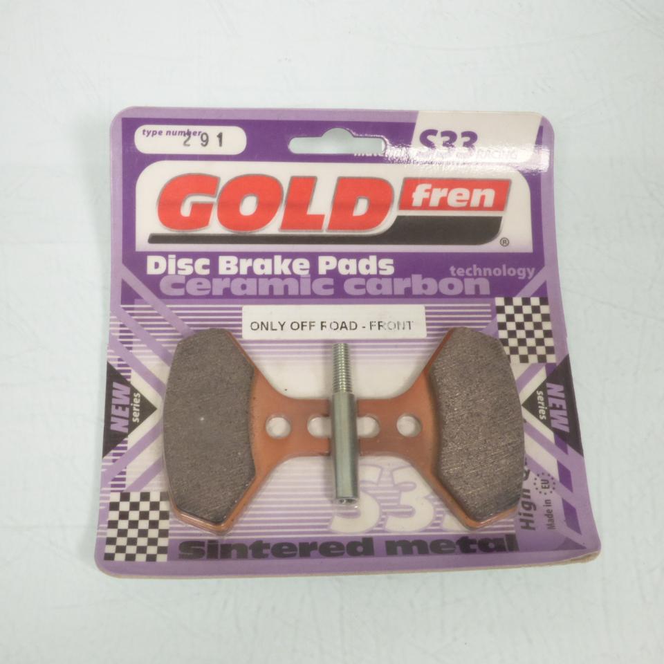 Plaquette de frein Gold Fren pour quad CAN-AM 450 DS X 2x4 Efi 2008 à 2009 AVG/AVD Neuf