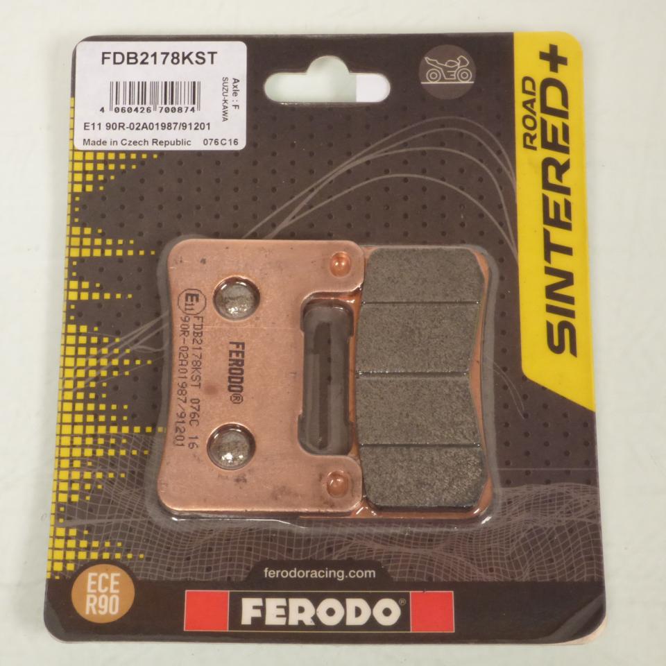 Plaquette de frein Ferodo pour moto Suzuki 750 Gsx-R 2004 à 2010 B3111/B3121/B3211 / AV / FDB2178KST Neuf