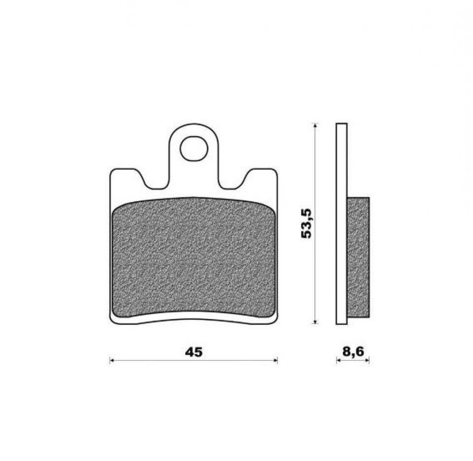 Plaquette de frein One pour scooter Suzuki 250 Burgman 1998-2006 AV Neuf