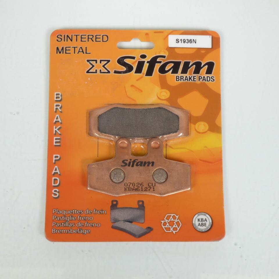 Plaquette de frein Sifam pour Moto KTM 500 MX 1988 AV / AR Neuf