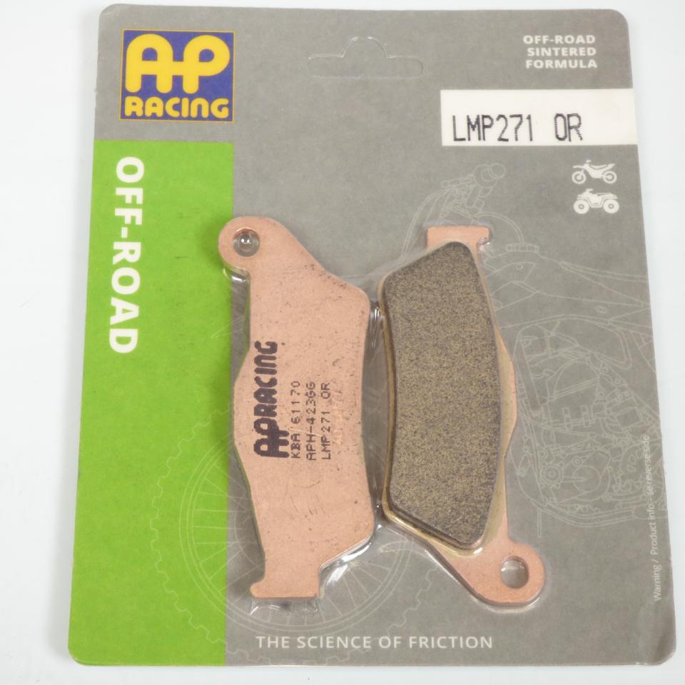 Plaquette de frein AP Racing pour moto Beta 50 RK6 1997 à 2000 LMP271 OR Neuf