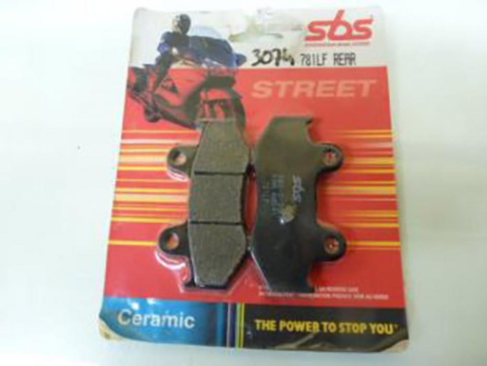 Plaquette de frein SBS pour Scooter Suzuki 400 Burgman 1999 à 2002 781LF Neuf