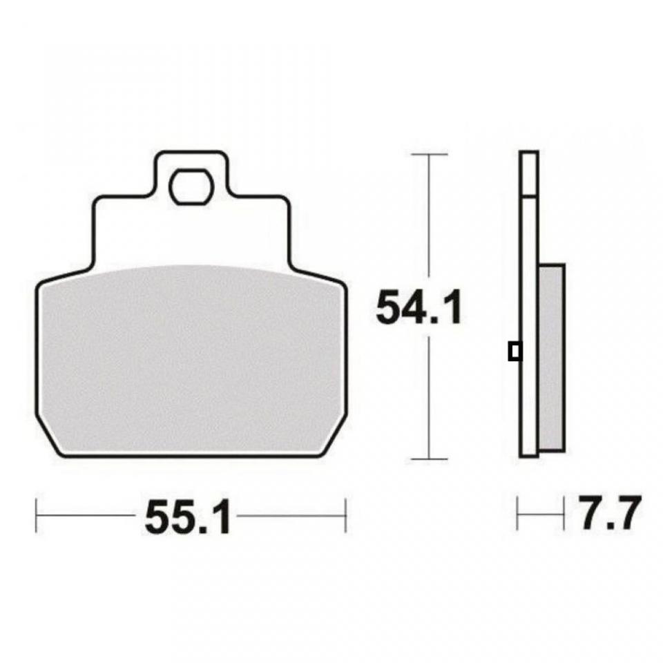 Plaquette de frein OEM pour Scooter Piaggio 250 X8 2006 à 2007 Neuf