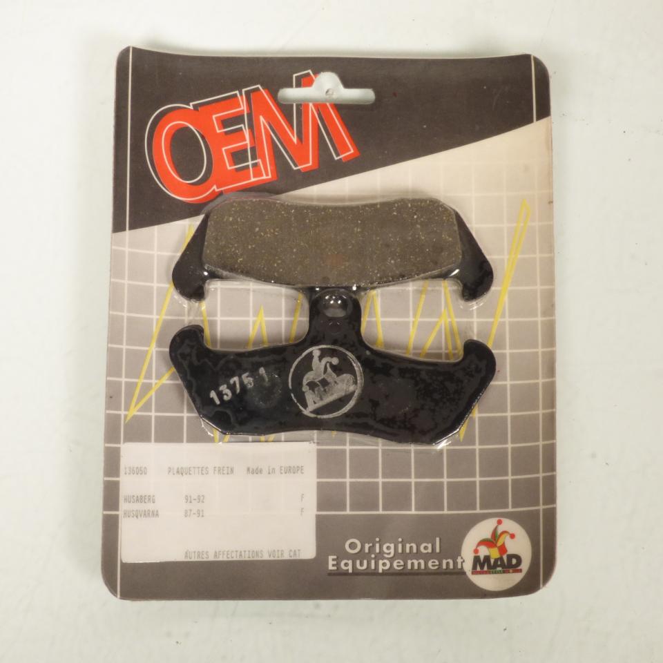 Plaquette de frein OEM pour Moto Cagiva 125 Cruiser 1987 à 1989 Neuf