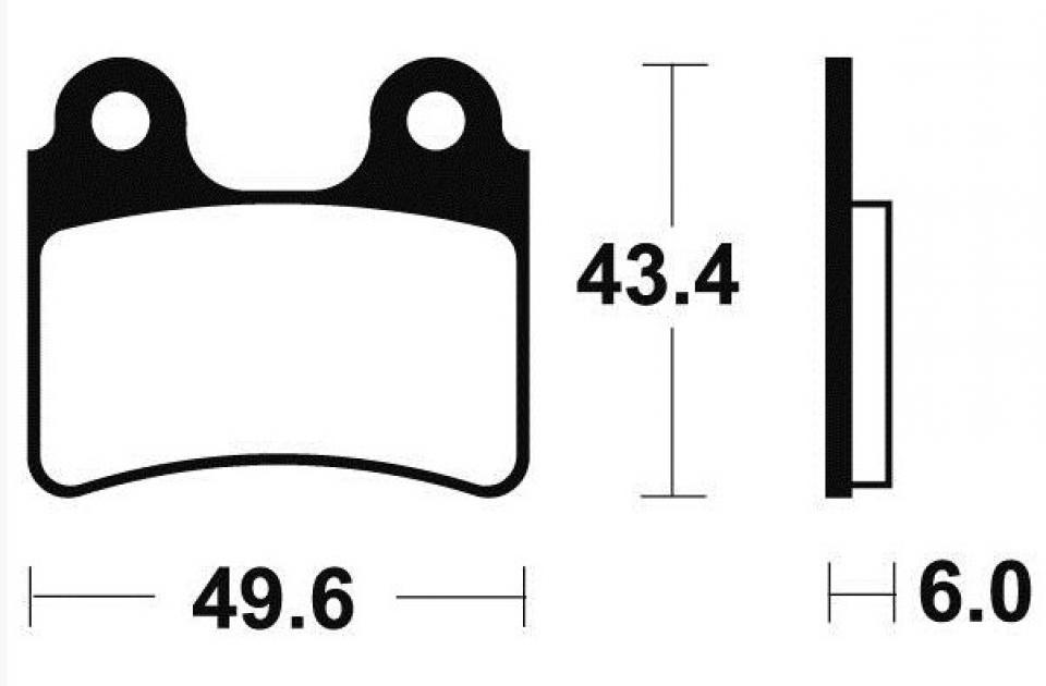 Plaquette de frein OEM pour moto Gas gas 250 TXT PRO 1999 à 2012 Neuf