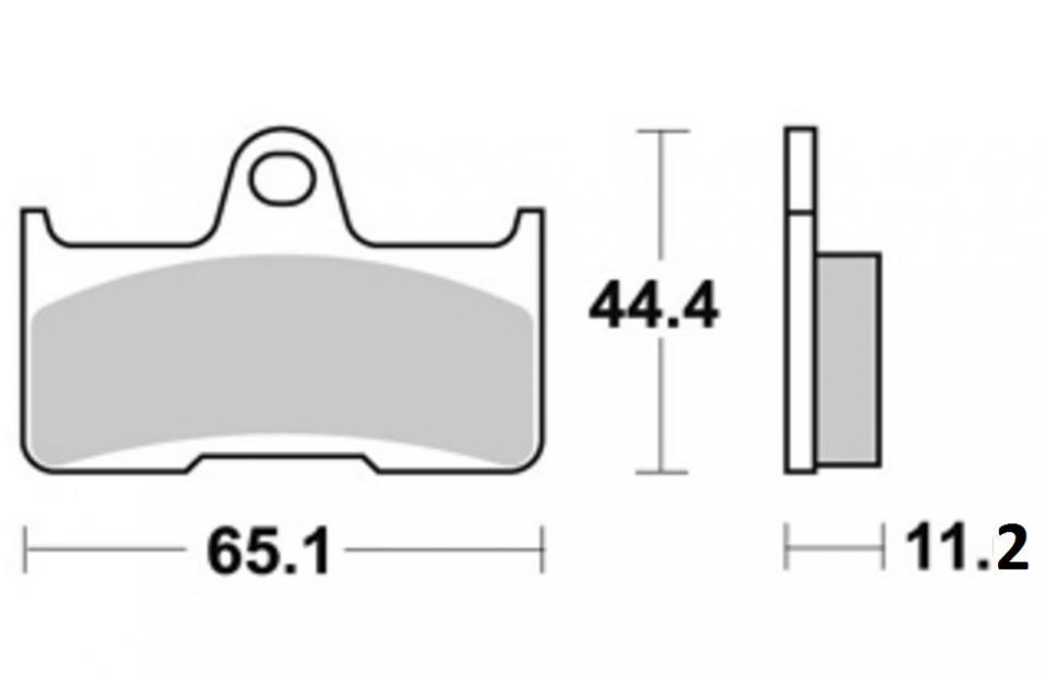 Plaquette de frein Factor Brakes pour Quad Chinois 520 ATV Neuf