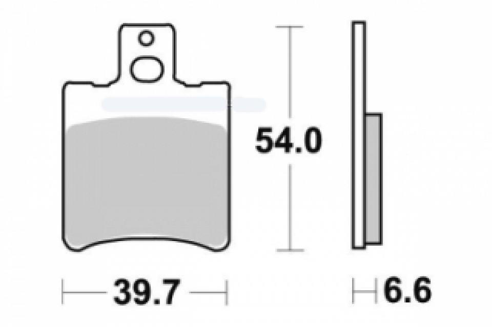 Plaquette de frein Sifam pour scooter Benelli 50 K2 1998-2001 AV Neuf