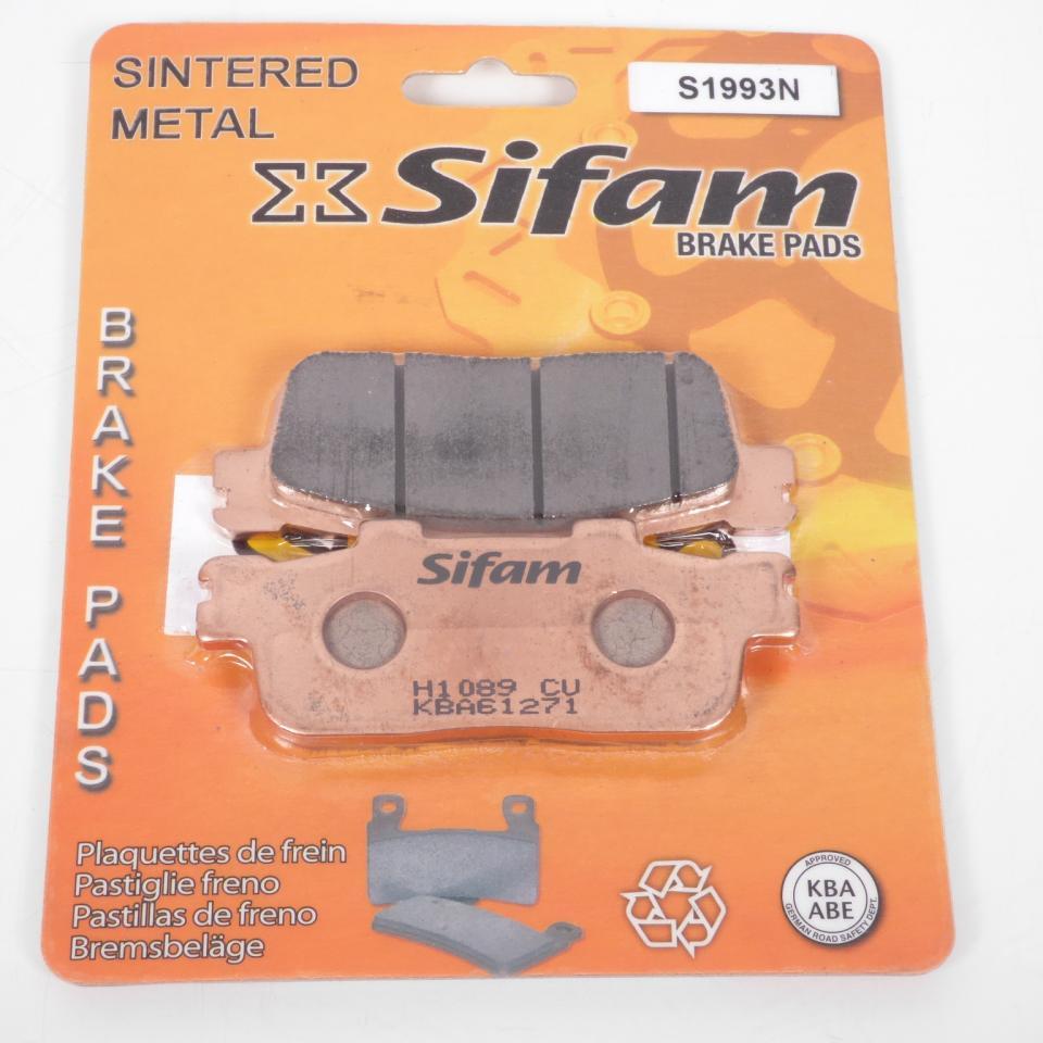 Plaquette de frein Sifam pour Scooter Sym 125 Gts Efi Abs 2013 à 2015 AR Neuf