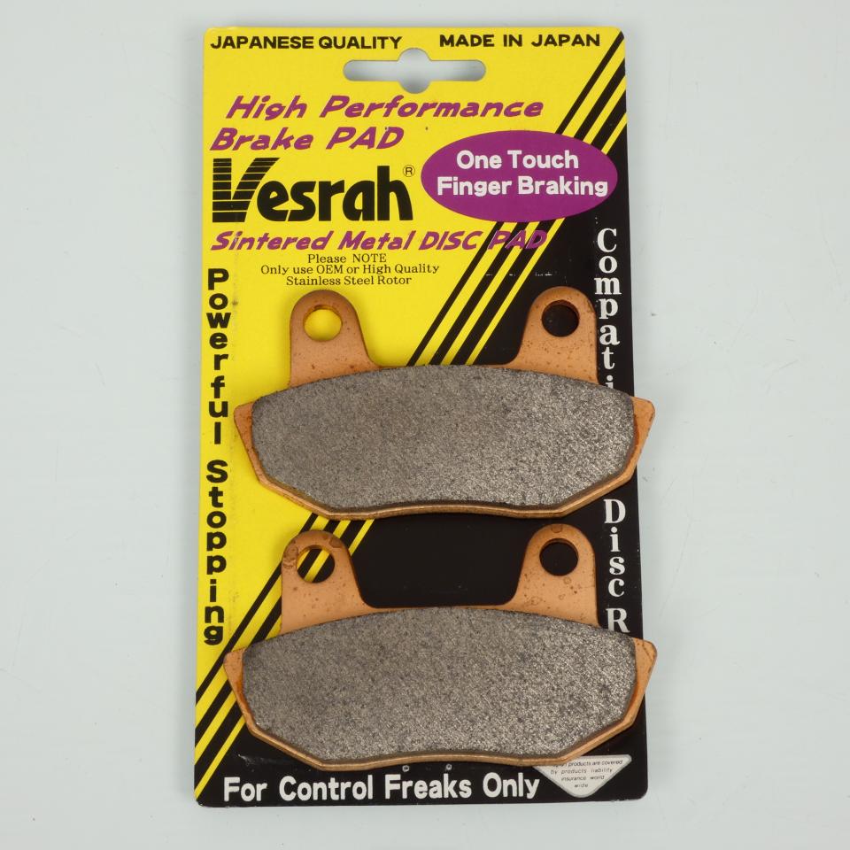 Plaquette de frein Vesrah pour moto Honda 650 Cb Sc 1982 AVG AVD VD130JL Neuf