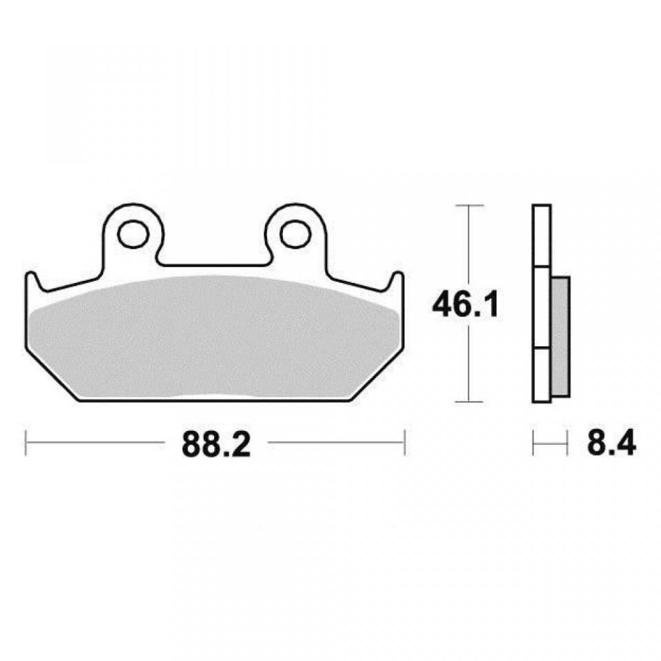 Plaquette de frein Vesrah pour moto Honda 1000 CBR F 1987 à 1988 AVG AVD Neuf