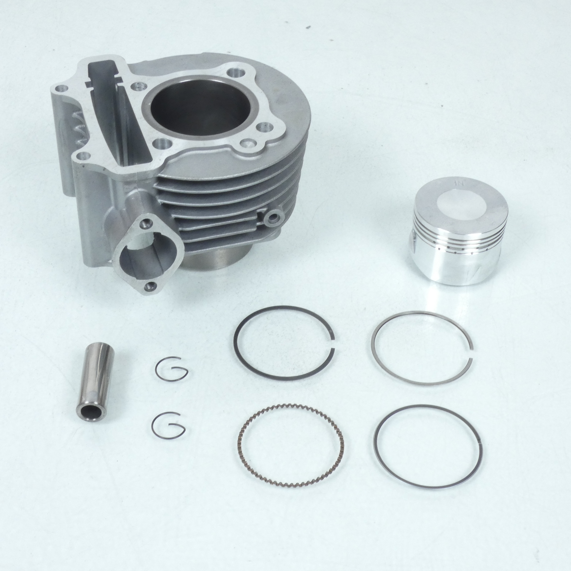 Kit Cylindre piston Ø51.8mm Sifam pour scooter Baotian Bt T-7 125 GY6 Axe Ø15mm