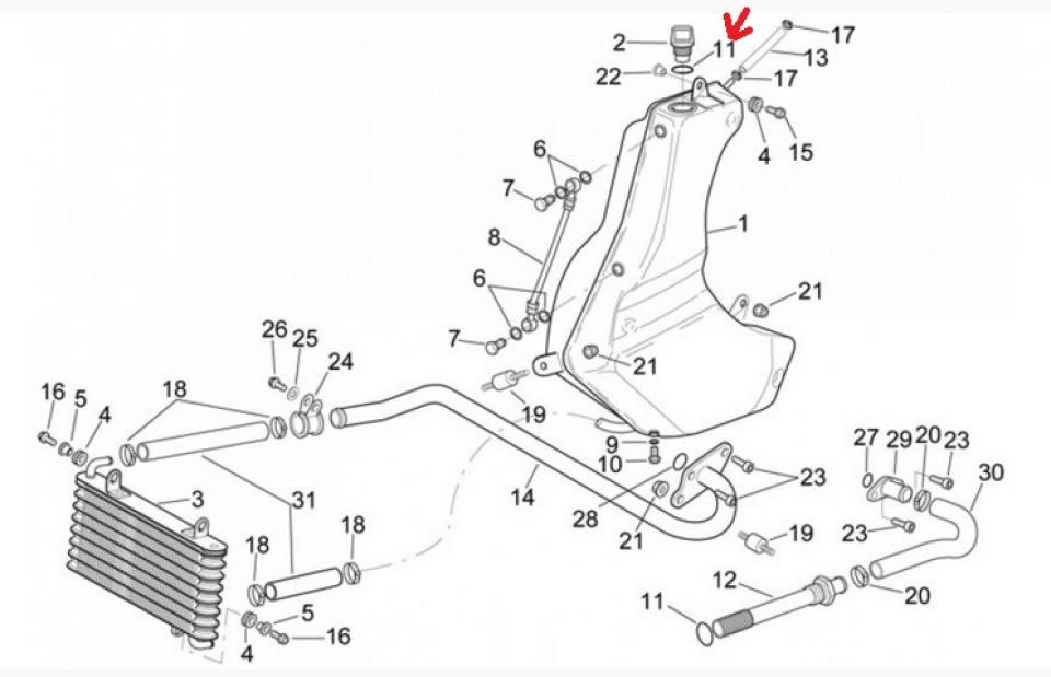 Joint divers origine pour Moto Aprilia 1000 RSV 1998 à 2007 AP8120190 Neuf