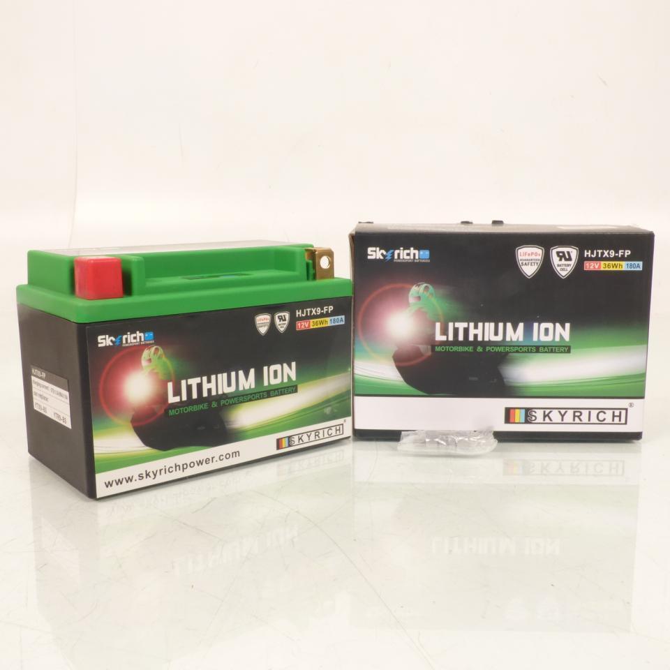 Batterie Lithium Skyrich pour Quad Adly 500 S Ii 4X2 2010 à 2014 YTX9-BS / 12V 8Ah Neuf