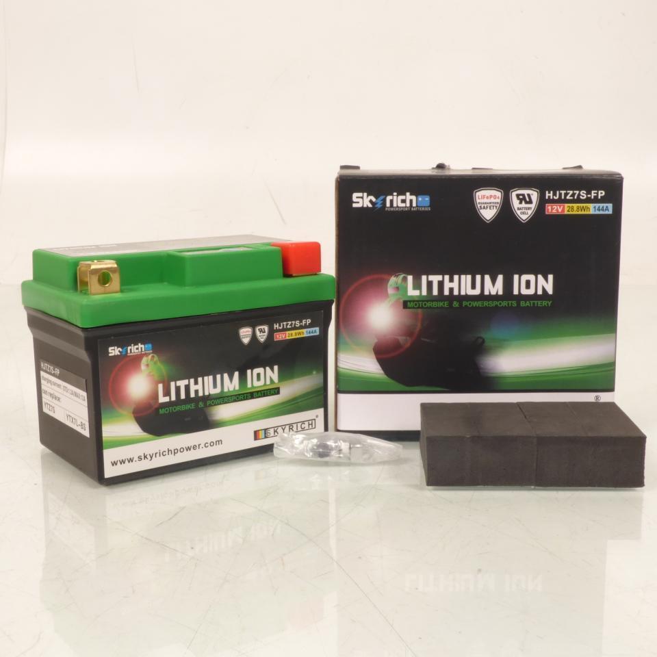 Batterie Lithium Skyrich pour Moto CANNONDALE 440 C / E / X 2003 YTZ7S-BS / 12V 6Ah Neuf