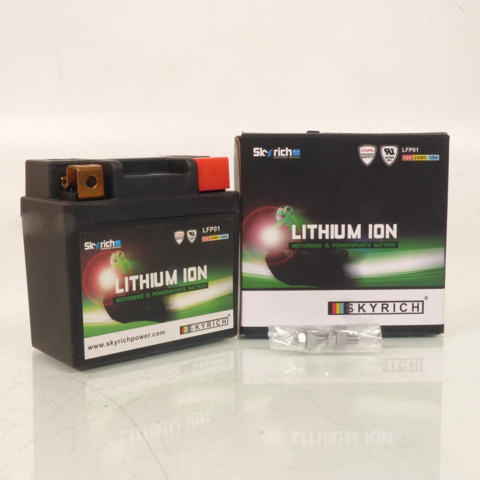 Batterie Lithium Skyrich pour Moto KTM 250 Sx-F 4T 2016 à 2017 YTKTM04L / LFP01 / 12V 1Ah Neuf